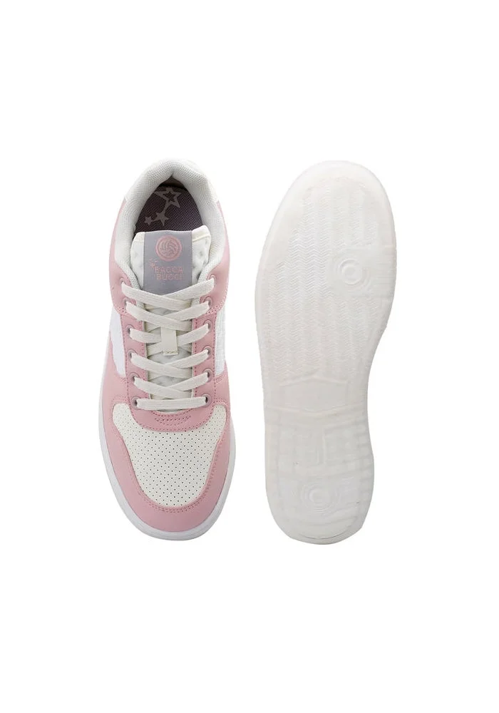 Bacca Bucci Nebula Rose Cosmic Dream Sneakers 3D tongue, transparent sole, and galaxy-grade comfort for every step for Women | Best Price UAE